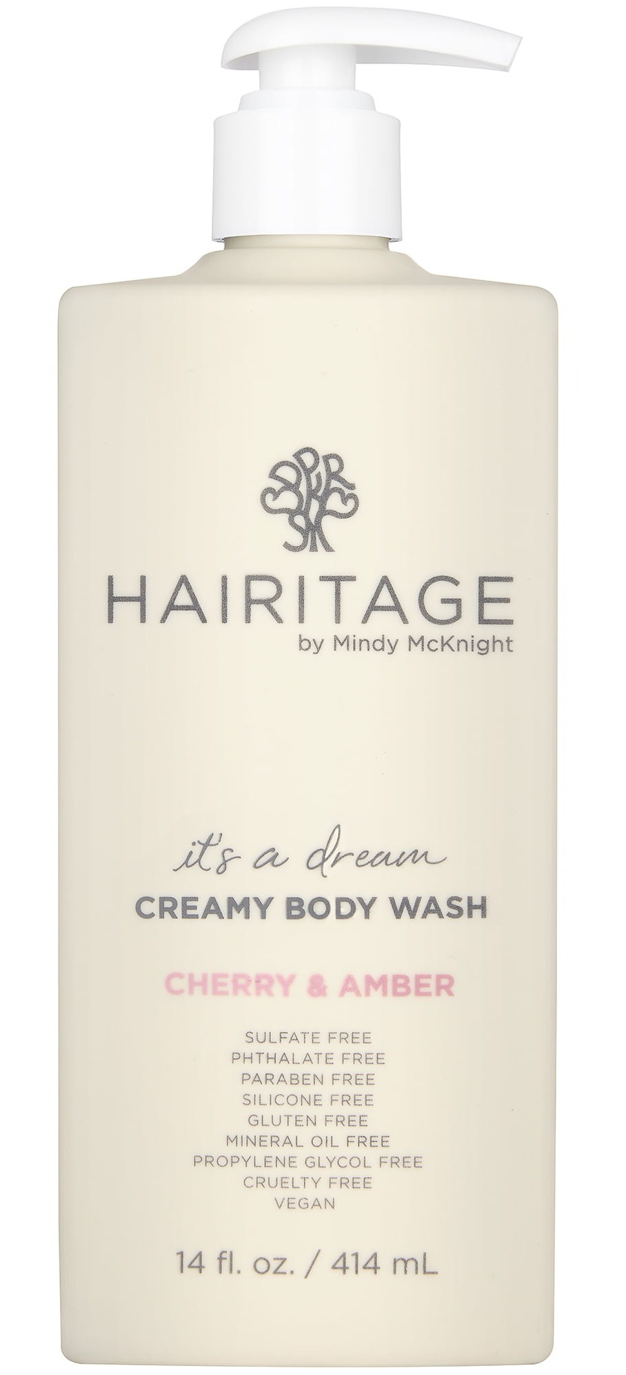 Hairitage by Mindy McKnight! Hairitage It’s A Dream Cherry & Amber Scented Creamy Body Wash