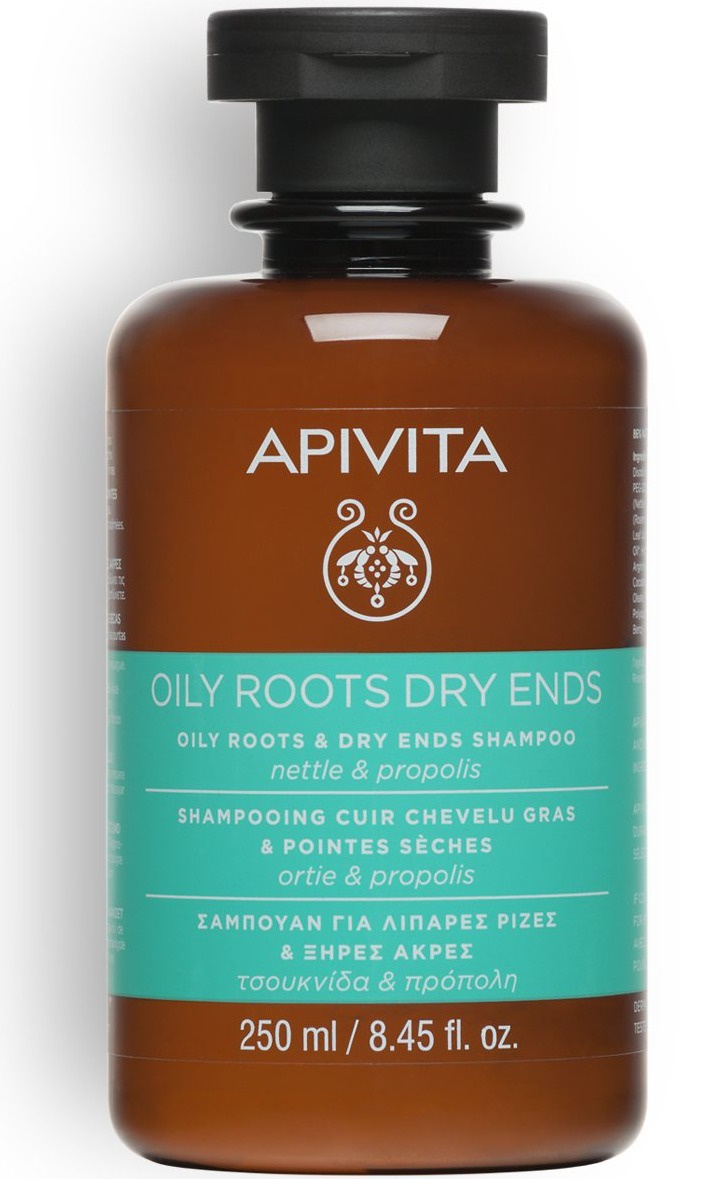 Apivita Oily Roots & Dry Ends Shampoo