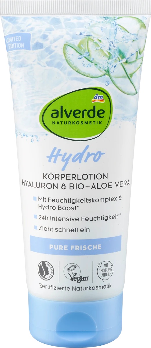 alverde Hydro Körperlotion