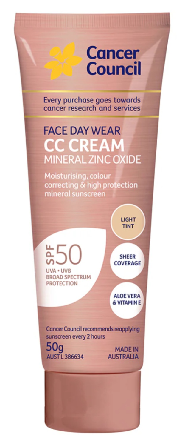 Cancer Council Mineral CC Cream Light Tint SPF50