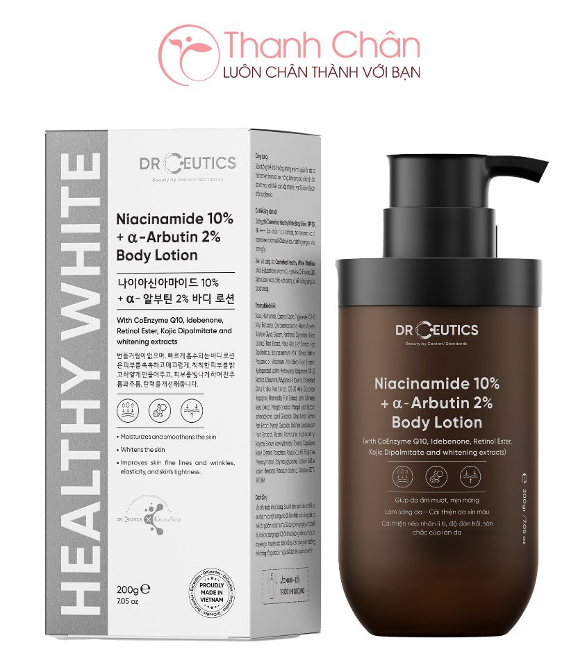 DrCeutics Niacinamide 10% + Α – Arbutin 2% Body Lotion