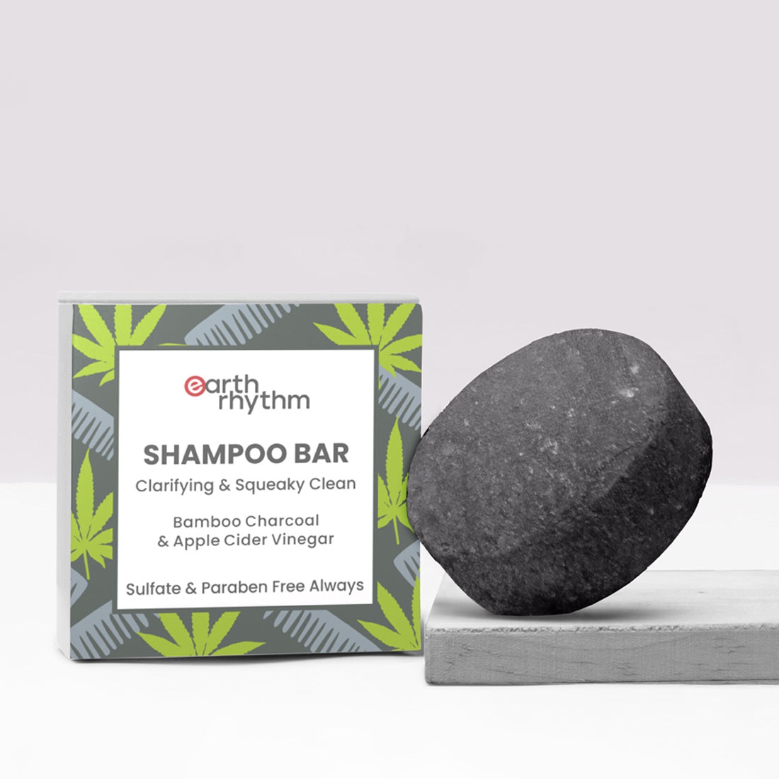 Earth Rhythm Bamboo Charcoal Shampoo Bar