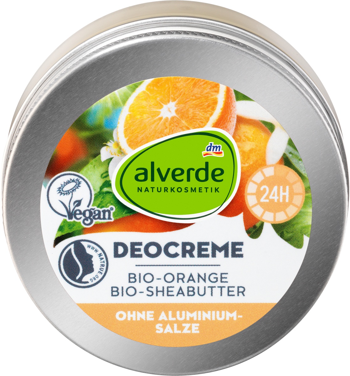 alverde Deocreme Bio-orange Bio-sheabutter