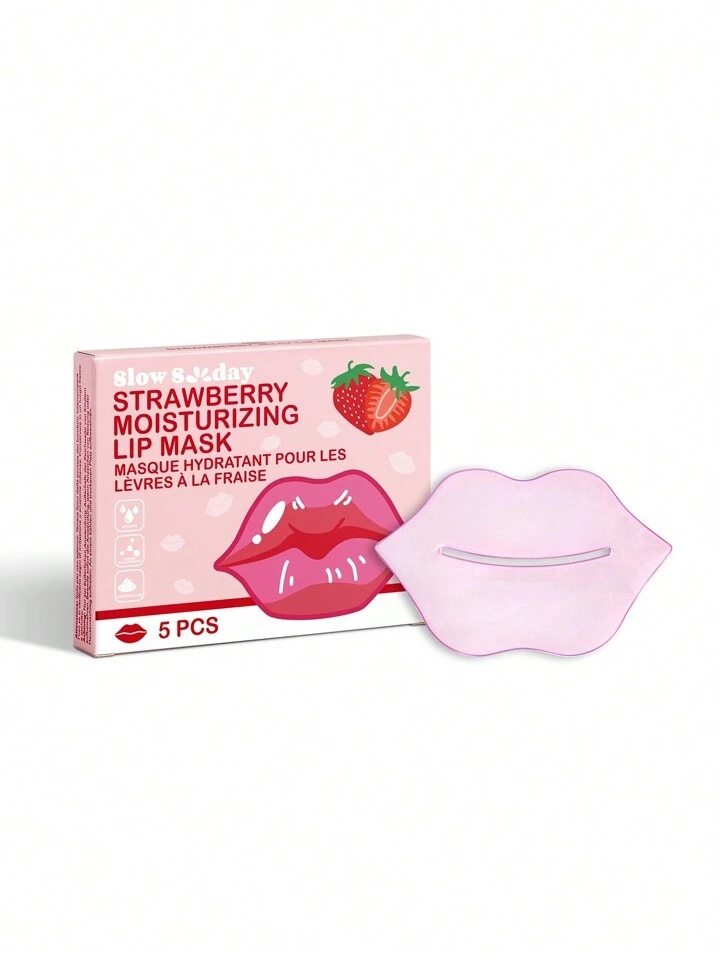 Slow Sunday Strawberry Moisturizing Lip Mask