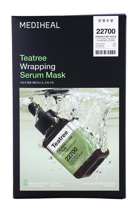 Mediheal Teatree Wrapping Serum Mask Calming Hydra