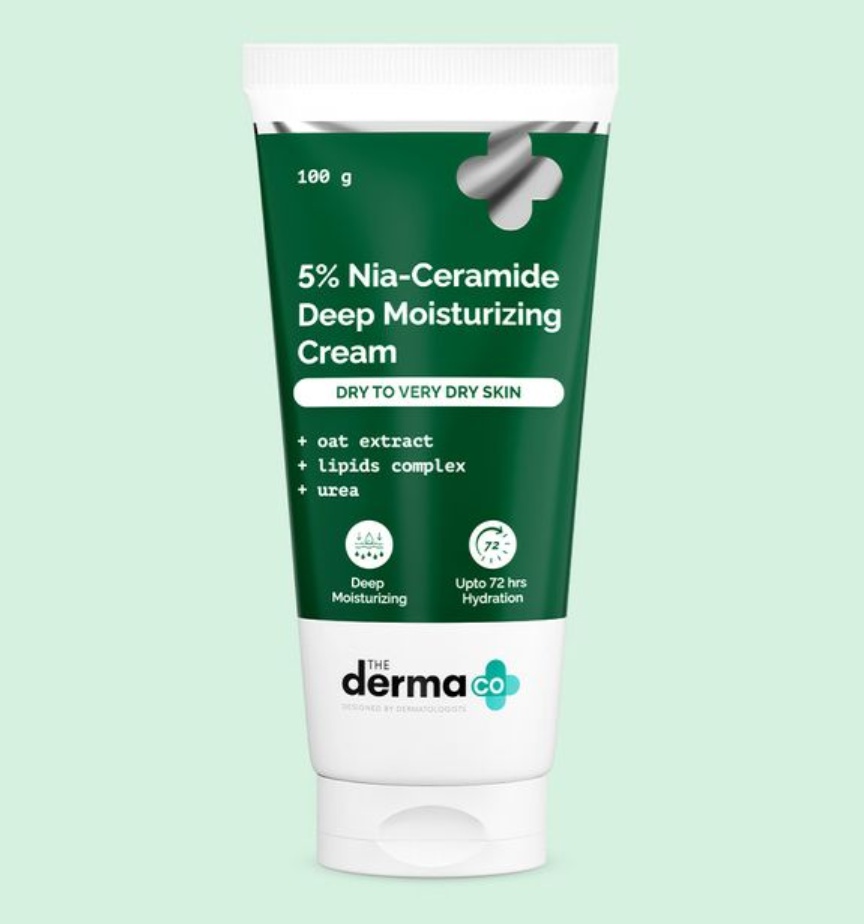 Derma Co 5% Nia-ceramide Deep Moisturizing Cream With 5% Niacinamide & 1% Ceramide -