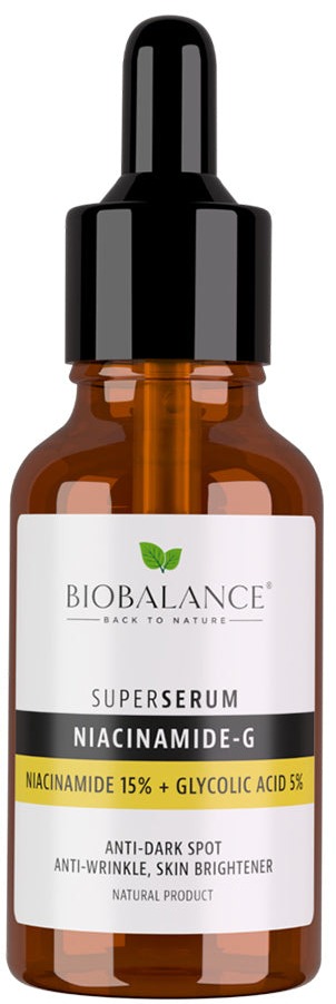 Bio Balance Niacinamide-g - Niacinamide 15% + Glycolic Acid 5% Super Serum