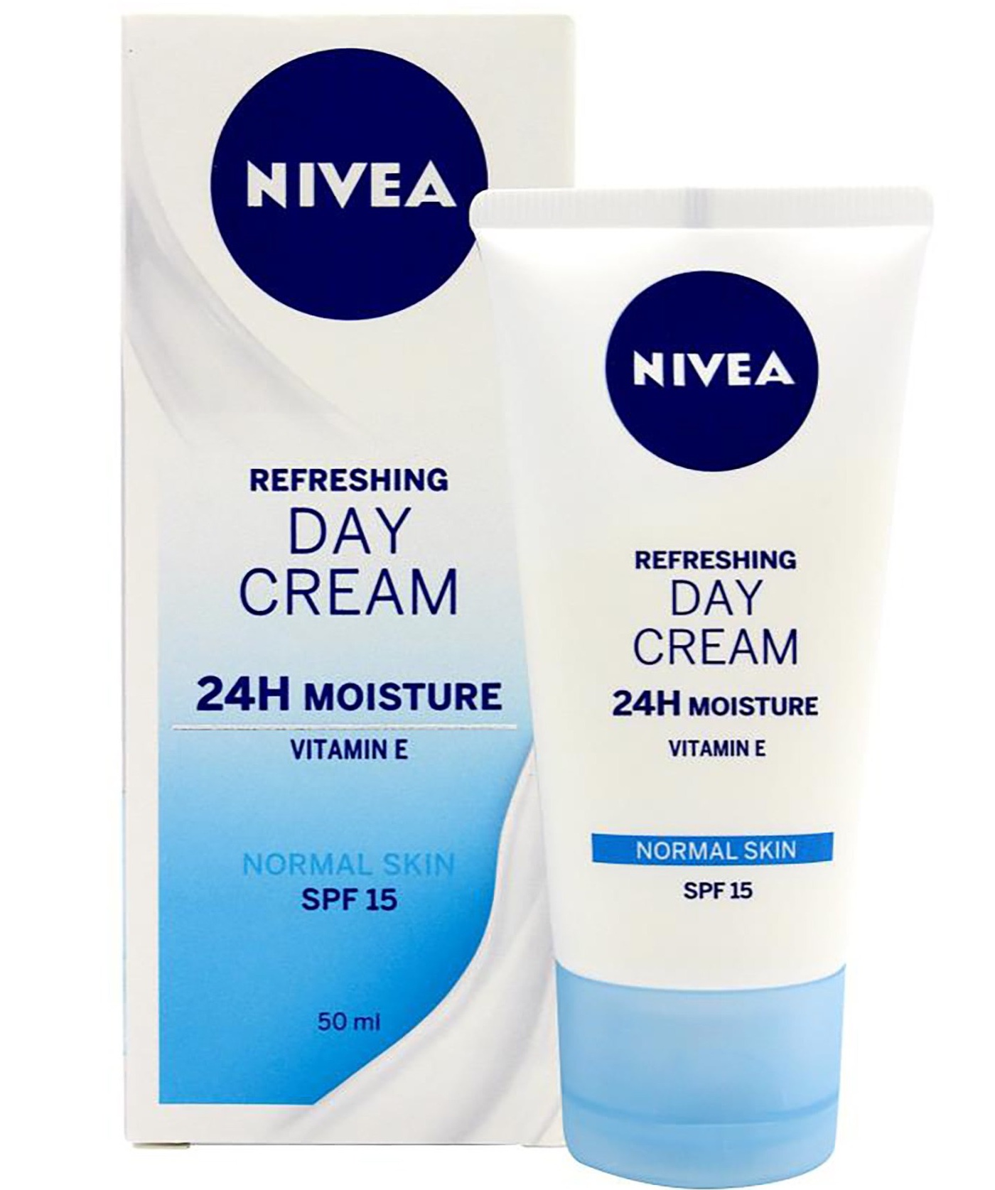 Nivea Refreshing Day Cream Vitamin E Normal Skin SPF15