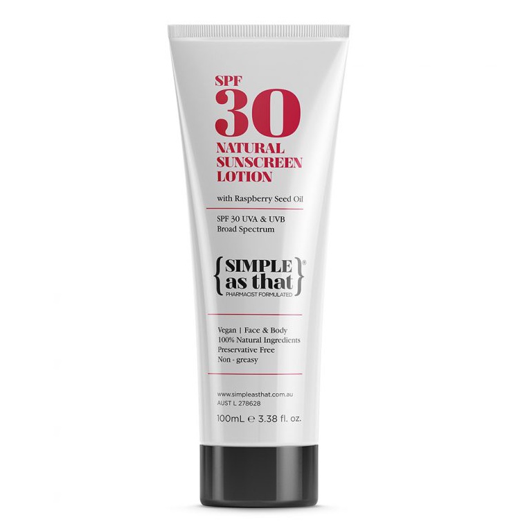 Simple As That Spf 30 Natural Sunscreen Lotion
