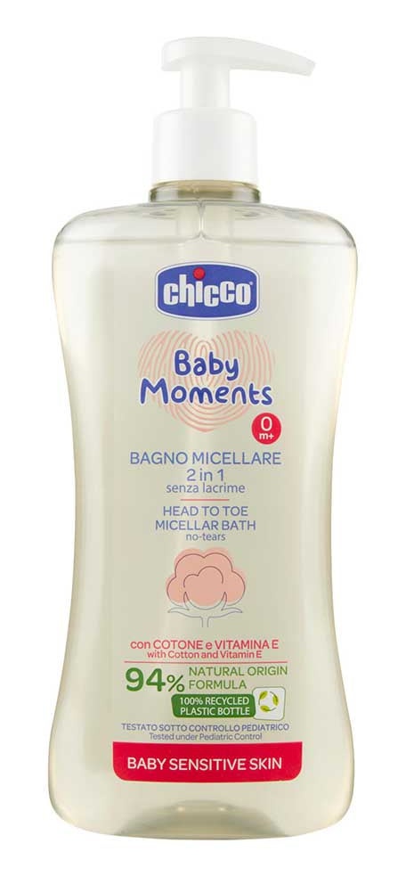 Chicco Baby Moments Bagno Micellare Body And Hair