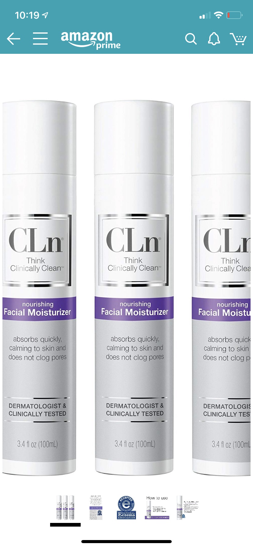 CLn Nourishing Facial Moisturizer
