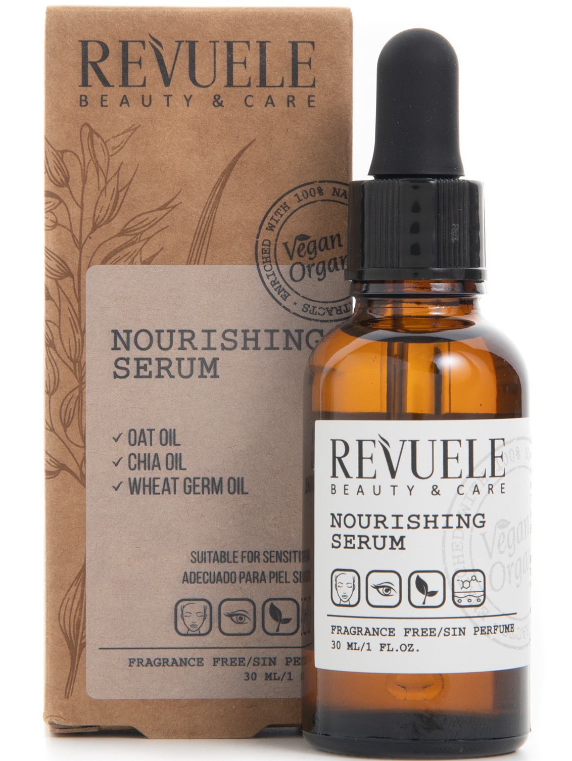 Revuele Vegan & Organic Nourishing Serum