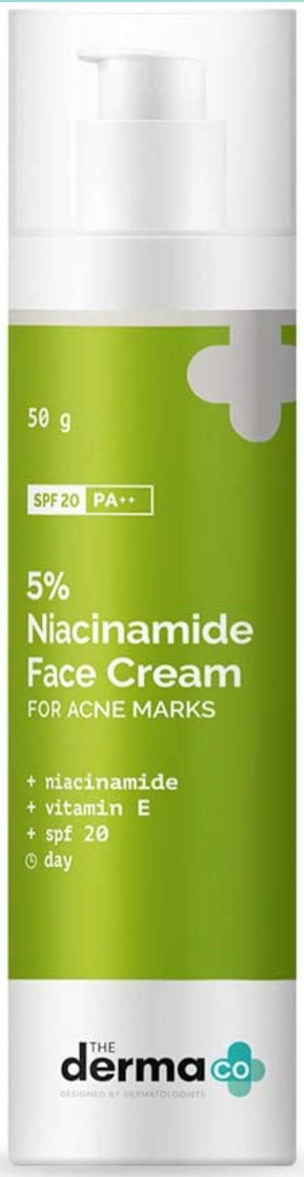 The derma CO Niacinamide Cream SPF 20 Pa ++