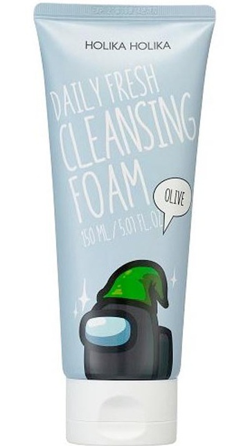 Holika Holika Among Us Daily Fresh Cleansing Foam Olive