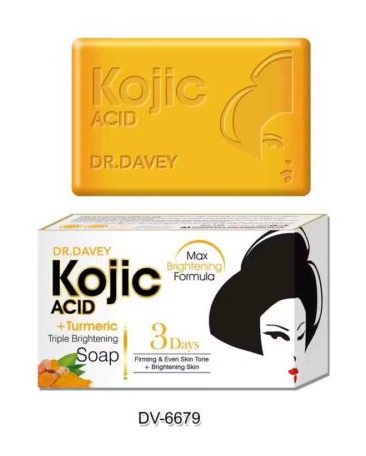 Dr. Davey Kojic Acid+tumeric Triple Brightening Soap