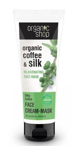 Organic Shop Organic Coffee & Silk Rejuvenating Face Mask