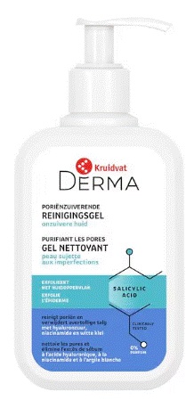 Kruidvat Derma Poriënzuiverende Reinigingsgel