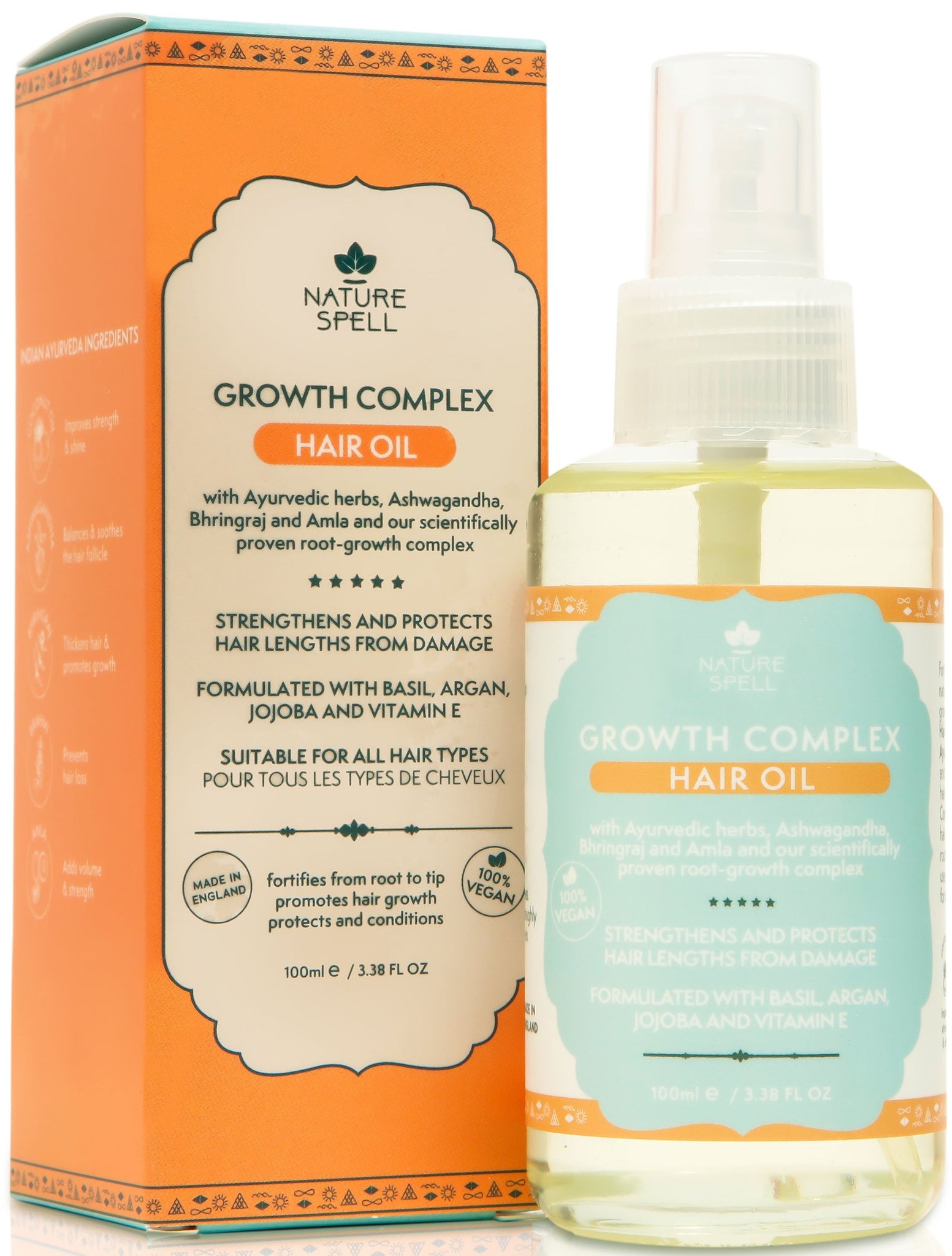 NATURE SPELL Growth Complex Hair Growth Oil