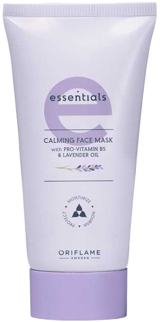 Oriflame Essentials Calming Face Mask With Pro-Vitamin B5 & Lavender Oil
