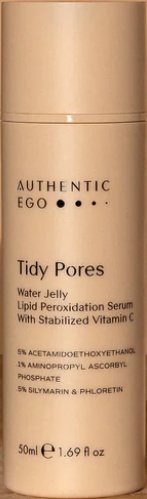 Authentic Ego Tidy Pores Water Jelly Lipid Peroxidation Serum With Stabilized Vitamin C