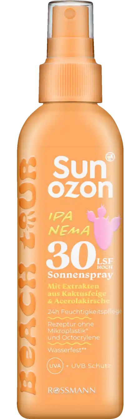 Sun Ozon Beach Tour Sonnenspray Ipanema LSF 30