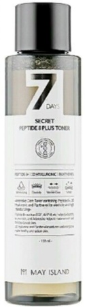 May Island 7 Days Secret Peptide 8 Plus Toner