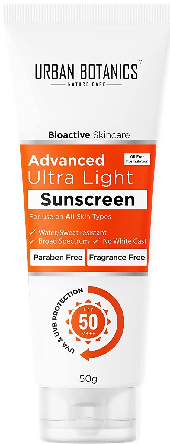 UrbanBotanics Advanced Ultra Light Sunscreen 50 SPF Pa+++