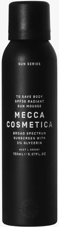 Mecca Cosmetica To Save Body SPF30 Radiant Sun Mousse