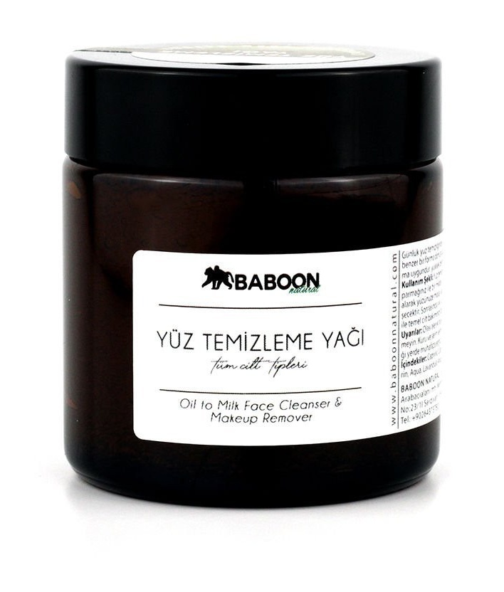 Baboon Oil To Milk Face Cleanser & Makeup Remover