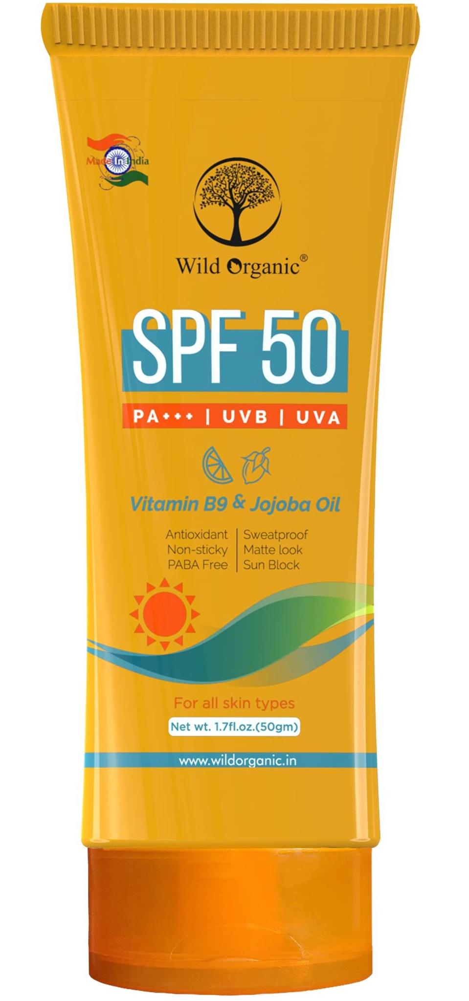 Wild organic Sunscreen