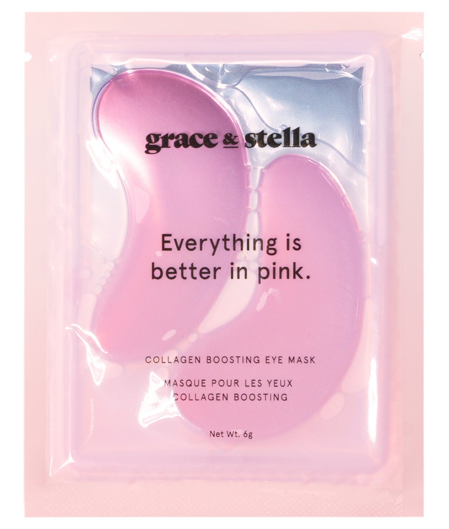 Grace and Stella Everything Is Better In Pink Collagen Boosting Eye Masks