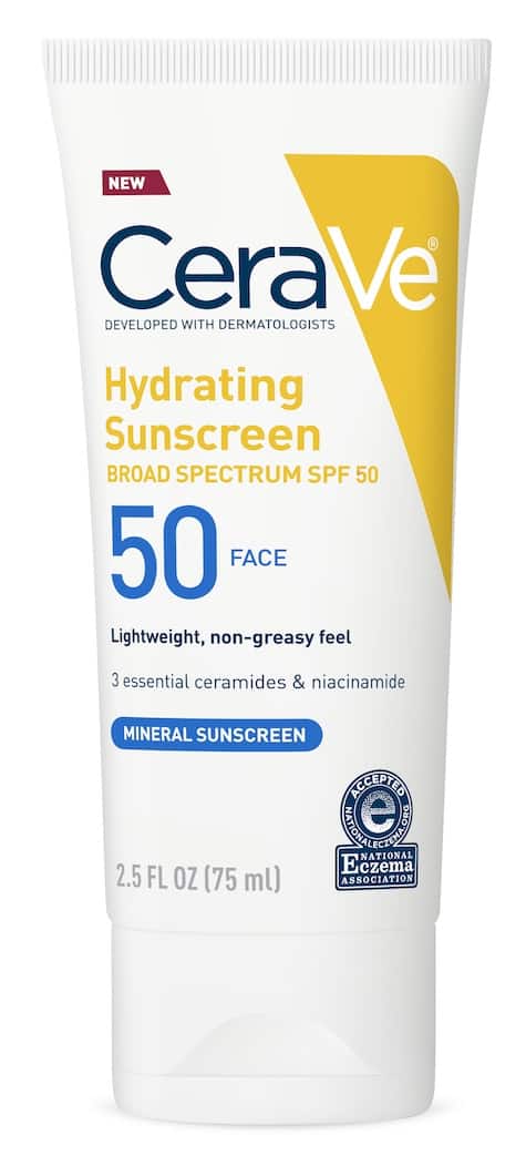 CeraVe Hydrating Sunscreen Face Lotion Broad Spectrum Spf 50