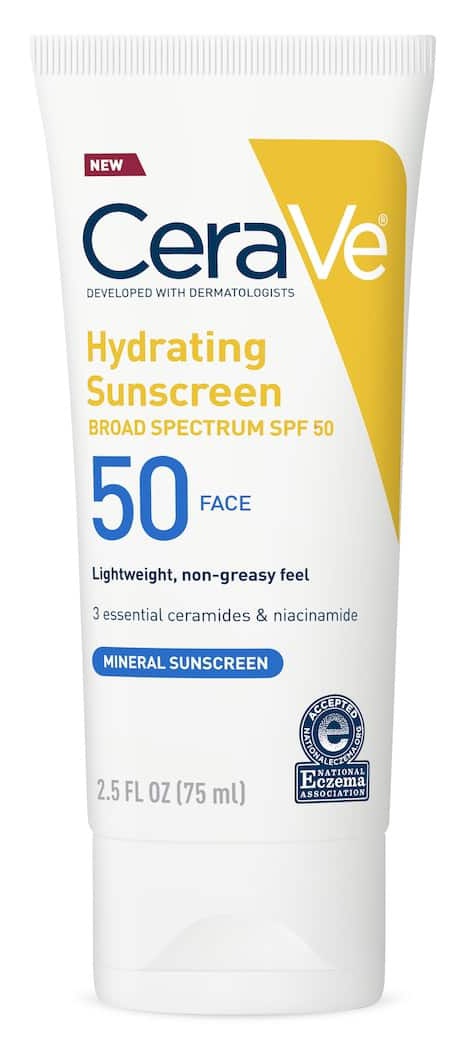 CeraVe Hydrating Sunscreen Face Lotion Broad Spectrum Spf 50
