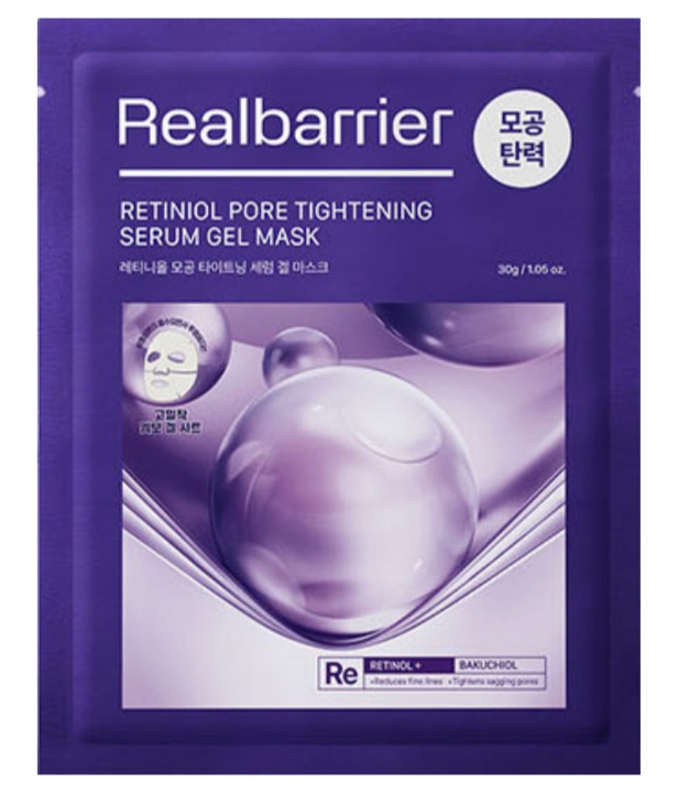 Realbarrier Retiniol Pore Tightening Serum Gel Mask