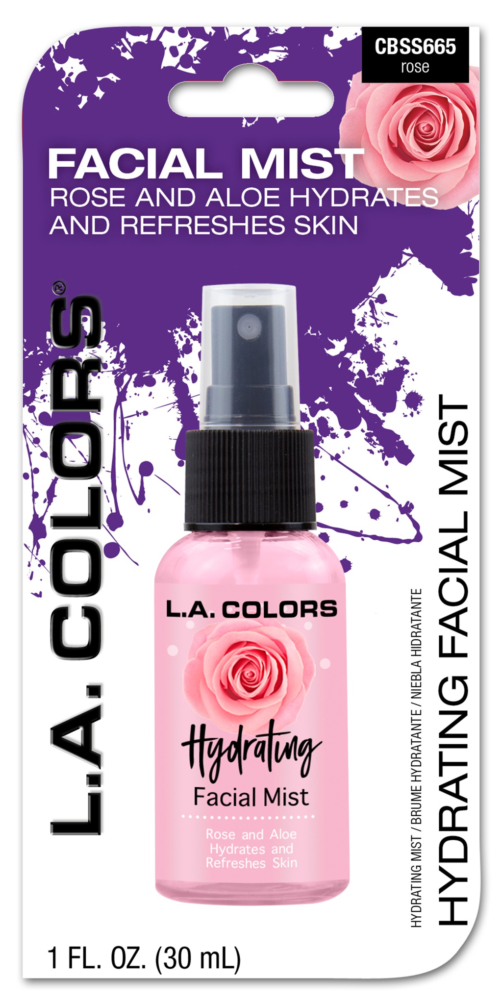 L.A. Colors Hydrating Face Mist Rose