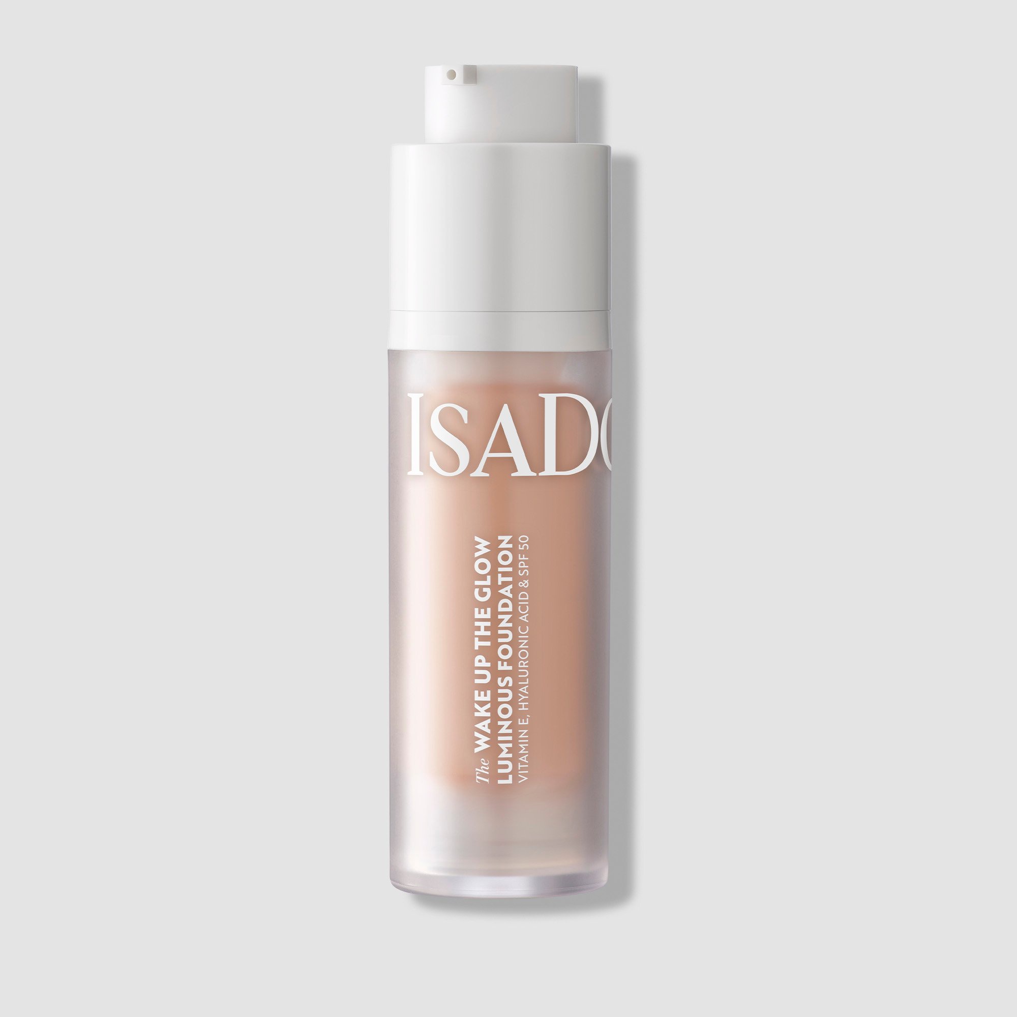Isadora The Wake Up The Glow Luminous Foundation Infused With Hyaluronic Acid, Vitamin E, And SPF 50
