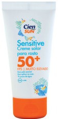 Cien Facial Sun Cream Ultra Sensitive FPS50+