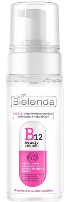 Bielenda B12 Beauty Vitamin Cleansing Facial Foam