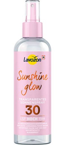 Lavozon Sunshine Glow Transparentes Sonnenspray LSF 30