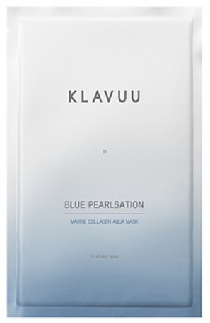 KLAVUU Blue Pearlsation Marine Collagen Aqua Mask