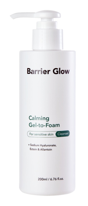 Barrier Glow Calming Gel-to-foam