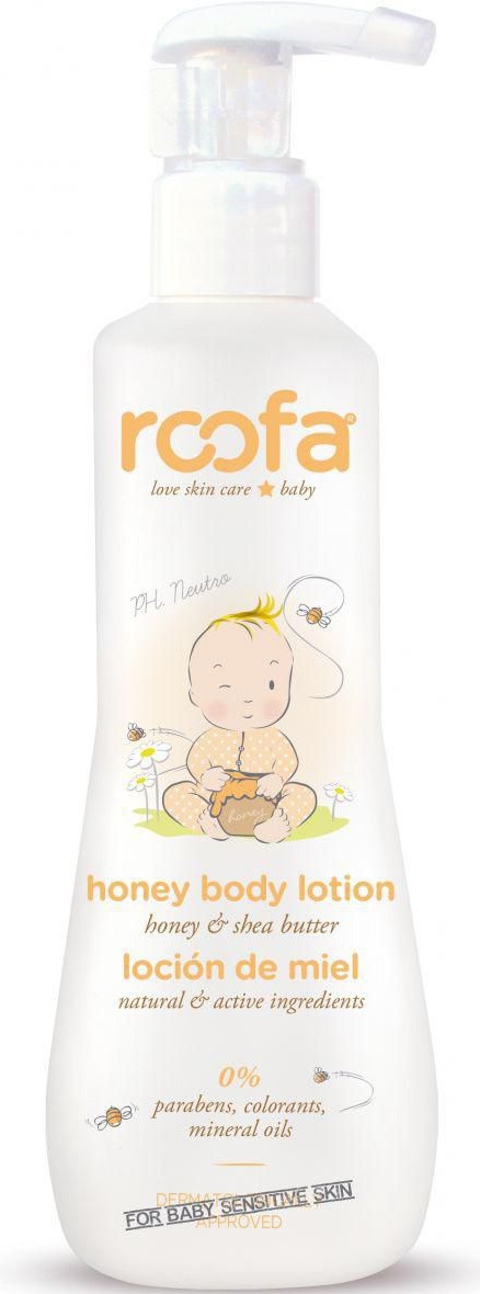 Roofa Body Lotion With Honey And Shea Butter