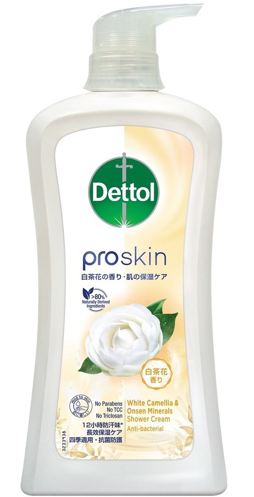Dettol Proskin White Camellia And Onsen Minerals Shower Cream