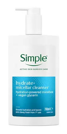Simple Hydrate+ Micellar Cleanser