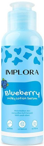 Implora Milky Lotion Serum Blueberry
