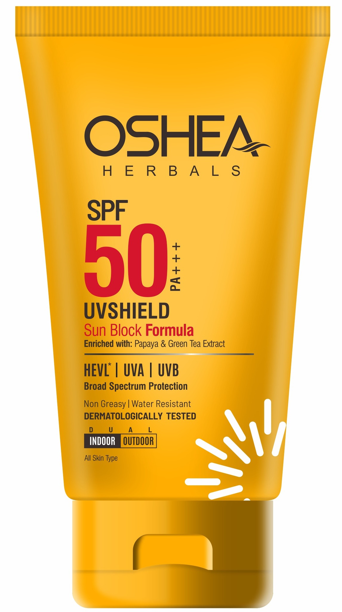 Oshea Uvshield Sun Block Formula SPF 50