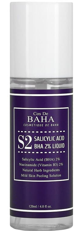 Cos De BAHA Salicylic Acid BHA 2% Liquid
