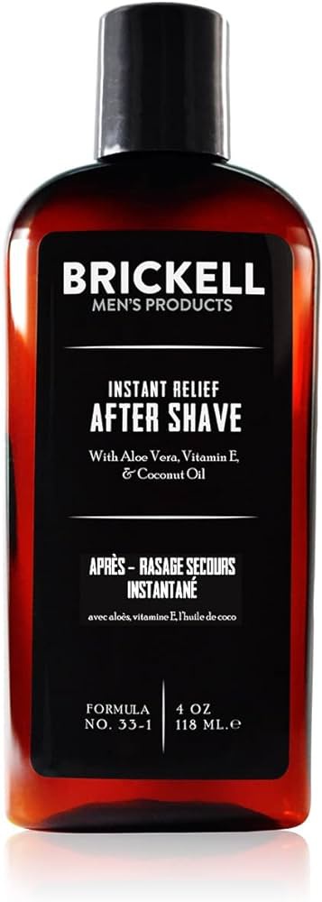 Brickell Men's Products Instant Relief Men's Aftershave