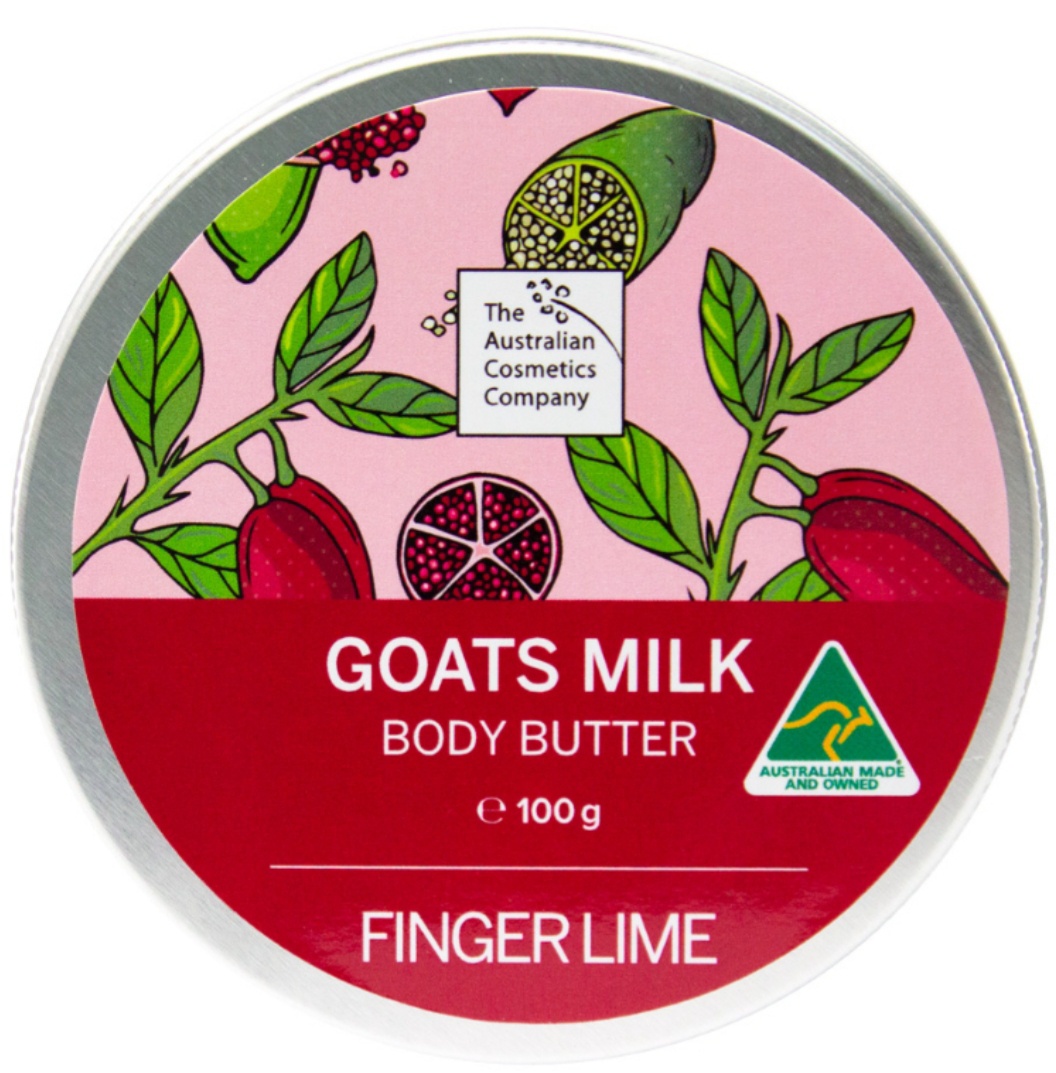 The Australian Cosmetics Company Goats Milk Body Butter - Finger Lime