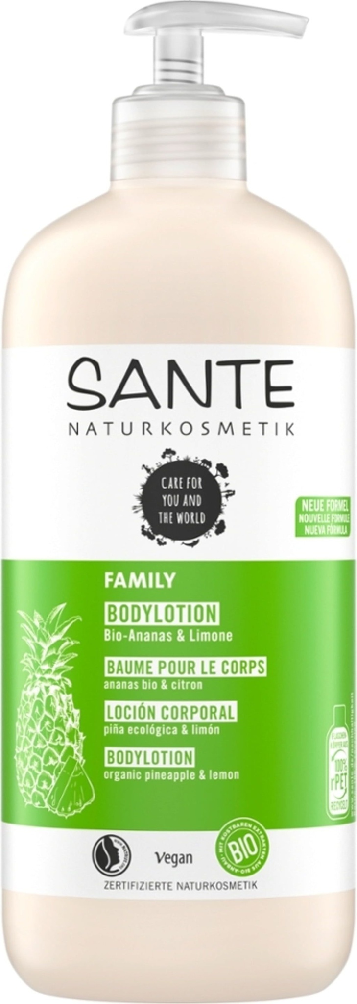 Sante Naturkosmetik Sante, Shower Gel Pineapple & Lemon